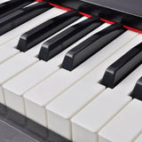 NNEVL 88-Key Digital Piano with Pedals Black Melamine Board