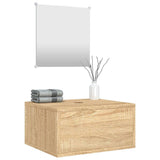 NNEVL 2 Piece Bathroom Furniture Set Oak Engineered Wood