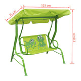 NNEVL Kids Swing Seat Green