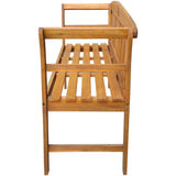 NNEVL Garden Bench 157 cm Solid Acacia Wood