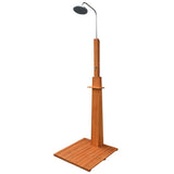 NNEVL Outdoor Shower Eucalyptus Wood and Steel