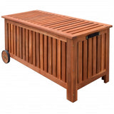 NNEVL Garden Storage Box 118x52x58 cm Wood