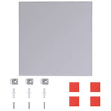 NNEVL Frameless Mirror Tiles Glass 8 pcs 20.5 cm