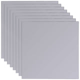 NNEVL Frameless Mirror Tiles Glass 8 pcs 20.5 cm