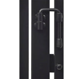 NNEVL Pet Fireplace Fence Steel Black