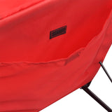 NNEVL Folding Beach Chairs 2 pcs Powder-coated Steel Red