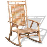 NNEVL Rocking Chair Bamboo