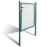 NNEVL Single Door Fence Gate Powder-Coated Steel