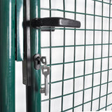 NNEVL Single Door Fence Gate Powder-Coated Steel