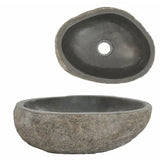 NNEVL Basin River Stone Oval 29-38 cm