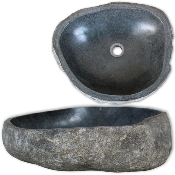 NNEVL Basin River Stone Oval 46-52 cm