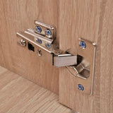 NNEVL Three Piece Bathroom Furniture and Basin Set Beige