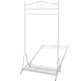 NNEVL Clothing Rack White Steel
