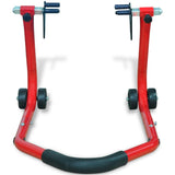 NNEVL Motorcycle Front Stand Red