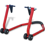 NNEVL Motorcycle Front Stand Red
