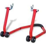 NNEVL Motorcycle Rear Stand Red