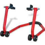 NNEVL Motorcycle Rear Paddock Stand Red