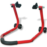 NNEVL Motorcycle Rear Paddock Stand Red