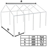 NNEVL Frame for 8x4 m Marquee Steel