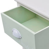 NNEVL French Storage Cabinet 5 Drawers Wood