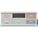 NNEVL French TV Cabinet Wood