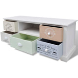 NNEVL French TV Cabinet Wood