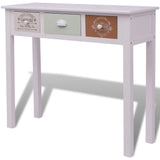 NNEVL French Console Table Wood
