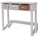 NNEVL French Console Table Wood