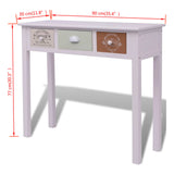 NNEVL French Console Table Wood