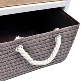 NNEVL Storage Cabinet 4 Drawers Wood