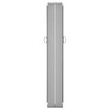 NNEVL Retractable Side Awning Black 160x600 cm