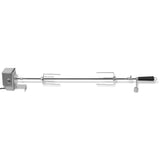 NNEVL BBQ Rotisserie Spit with Professional Motor Steel 900 mm
