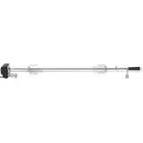 NNEVL BBQ Rotisserie Spit with Motor Steel 1200 mm