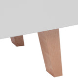 NNEVL TV Stand MDF 150x35x48.5 cm High Gloss White