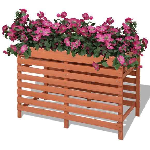 NNEVL Planter 100x50x71 cm Wood