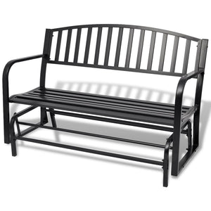 NNEVL Swing Bench Black Steel