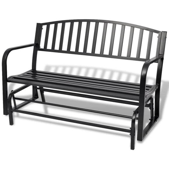 NNEVL Swing Bench Black Steel
