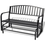 NNEVL Swing Bench Black Steel