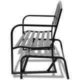 NNEVL Swing Bench Black Steel