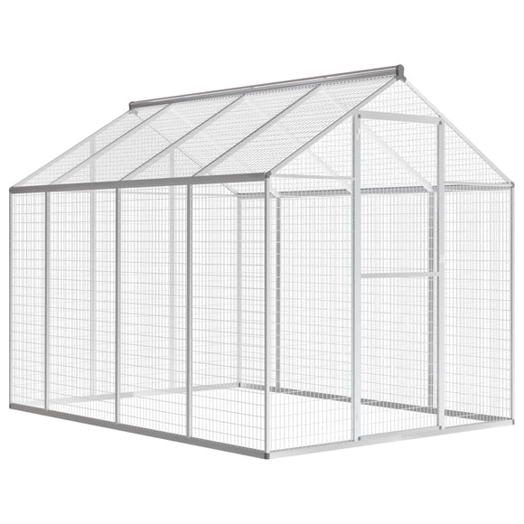 NNEVL Outdoor Aviary Aluminium 178x242x192 cm