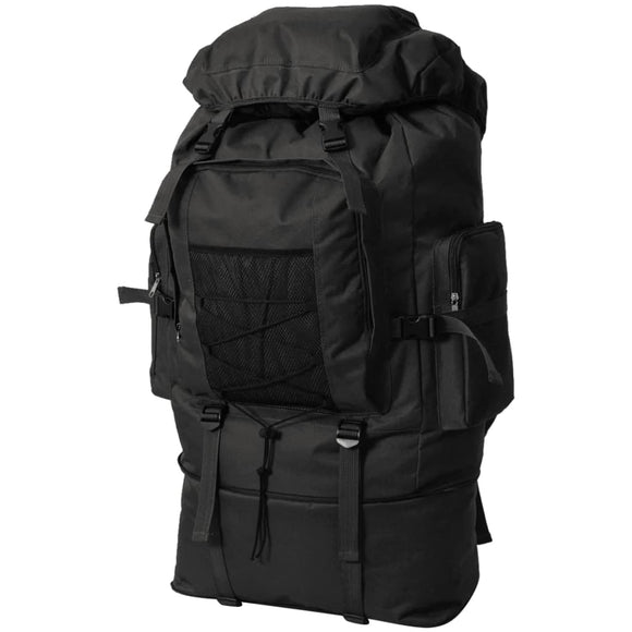 NNEVL Army-Style Backpack XXL 100 L Black