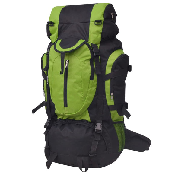 NNEVL Hiking Backpack XXL 75 L Black and Green