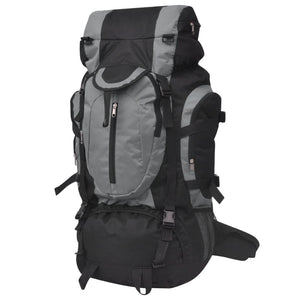 NNEVL Hiking Backpack XXL 75 L Black and Grey