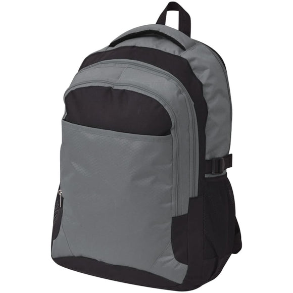 NNEVL School Backpack 40 L Black and Grey