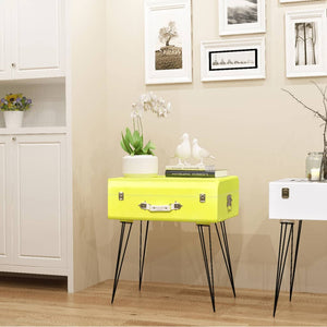 NNEVL Side Cabinet 49.5x36x60 cm Yellow