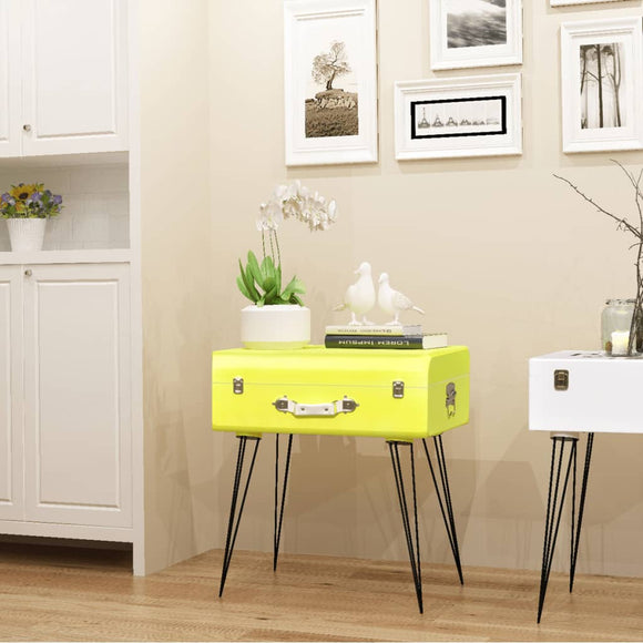 NNEVL Side Cabinet 49.5x36x60 cm Yellow
