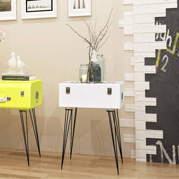 NNEVL Side Cabinet 40x30x57 cm White