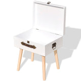 NNEVL Side Cabinet 40x30x41.5 cm White