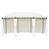 NNEVL Gazebo Cream White 530x350x265 cm