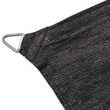 NNEVL Sunshade Sail HDPE Rectangular 2x4 m Anthracite
